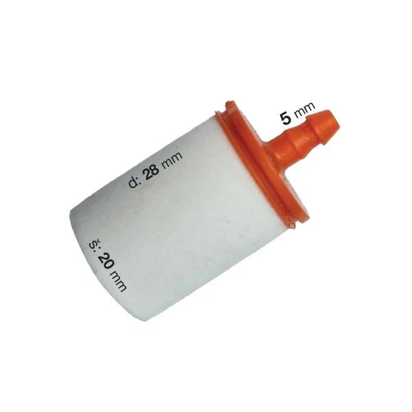 Filter goriva Porex 5,00 mm - HQ